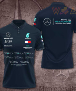 Mercedes AMG Petronas F1 Team 3D Apparels S57 Polo