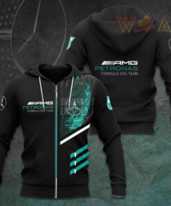 Mercedes Petronas zip up hoodie MERAMGS15