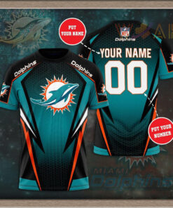 Miami Dolphins 3D T shirt 02