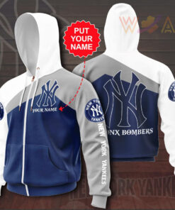 New York Yankees Zip up Hoodie 03