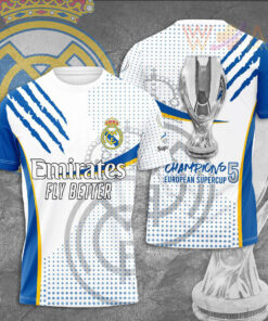 Real Madrid 3D T shirt