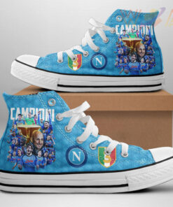 SSC Napoli High Top Canvas Shoe WOAHTEE02823S4 Design 1