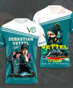 Sebastian Vettel 3D T shirt 03