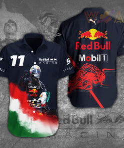 Sergio Perez Mendoza 3D Short Sleeve Dress Shirt 02