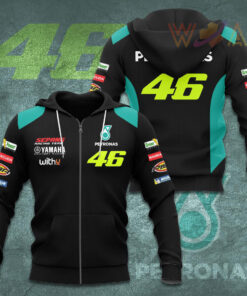 Valentino Rossi VR46 Petronas 3D Zip Hoodie