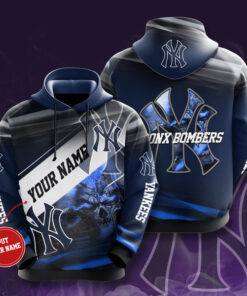 Whitey Ford New York Yankees 3D Hoodie 07