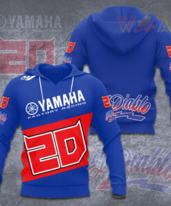 Yamaha Factory Racing 3D Apparels S6 Hoodie