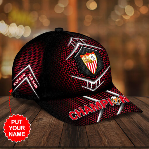 Personalized Sevilla FC Hat Cap WOAHTEE25823S3R