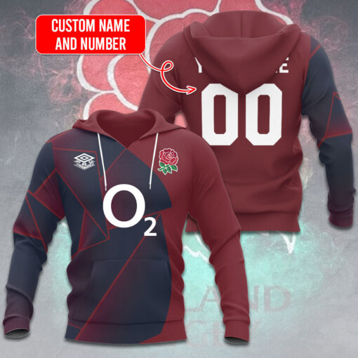 Personalized England X Rugby World Cup Hoodie WOAHTEE13923S1