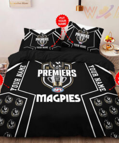 AFL Premiers Collingwood FC bedding set WOAHTEE241023S1