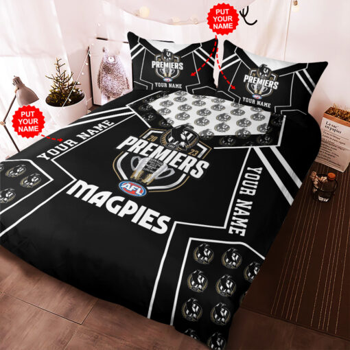 AFL Premiers Collingwood FC bedding set WOAHTEE241023S1 img