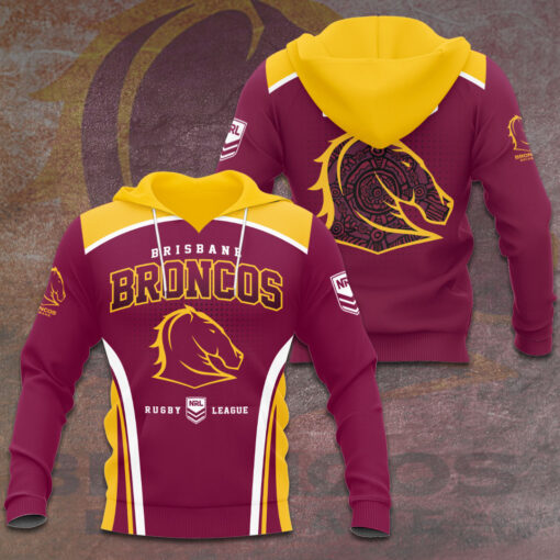Brisbane Broncos Hoodie WOAHTEE041023S4