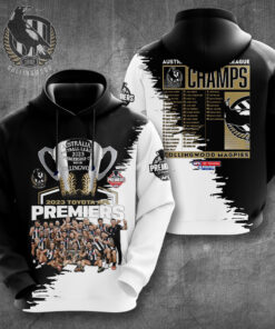 Collingwood FC Afl Premiers hoodie WOAHTEE281023S1