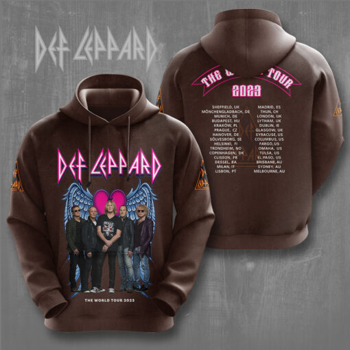 Def Leppard Hoodie WOAHTEE141023S5