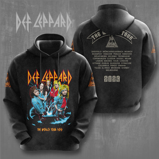 Def Leppard hoodie WOAHTEE121023S4