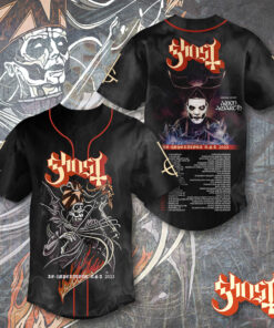 Ghost Band baseball jersey WOAHTEE021023S4