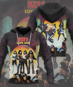 Kiss Band Love Gun Hoodie WOAHTEE111023S3