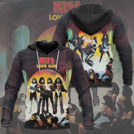 Kiss Band Love Gun Hoodie WOAHTEE111023S3