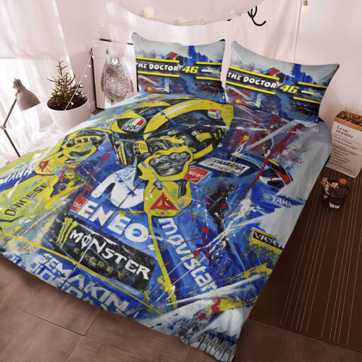 VR46 Pop Art luxury bedding set WOAHTEE231023S10 img