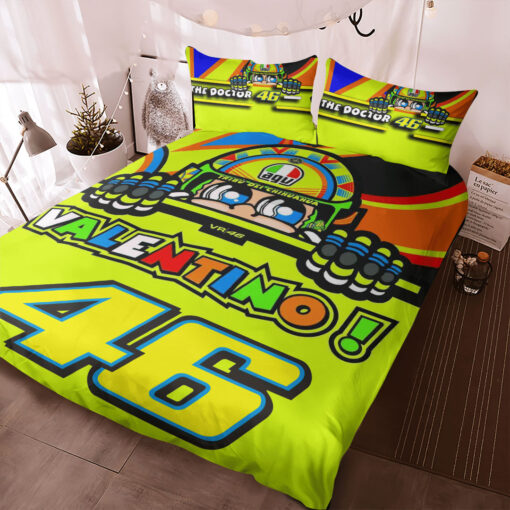 VR46 Valentino Rossi luxury bedding set WOAHTEE231023S3 img