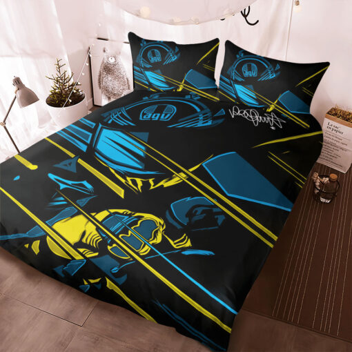 Valentino Rossi Abstract luxury bedding set WOAHTEE231023S11