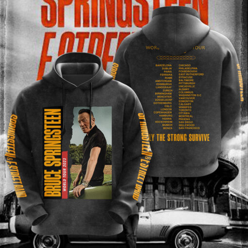 World Tour 2023 Bruce Springsteen Hoodie WOAHTEE091023S7