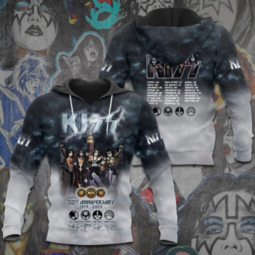 50th Anniversary Kiss Band Hoodie WOAHTEE221123S3