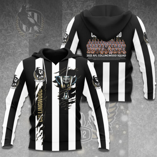 AFL Premiers Collingwood FC 2023 Hoodie WOAHTEE031123S4
