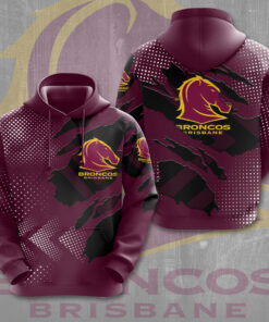 Brisbane Broncos hoodie WOAHTEE201123