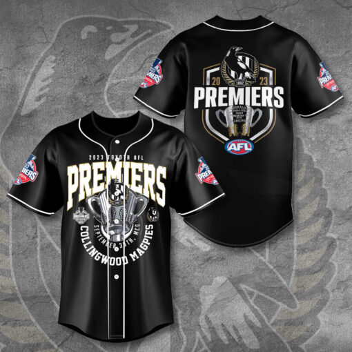 Collingwood FC baseball jersey WOAHTEE011123S4