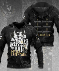 Collingwood Magpies Hoodie WOAHTEE091123S5