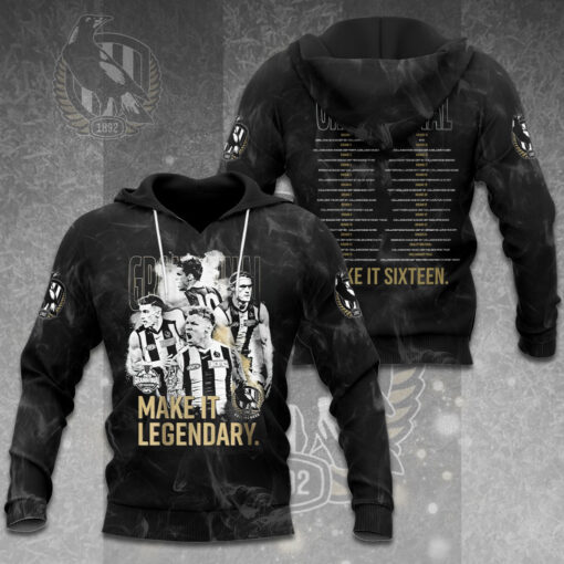 Collingwood Magpies Hoodie WOAHTEE091123S5