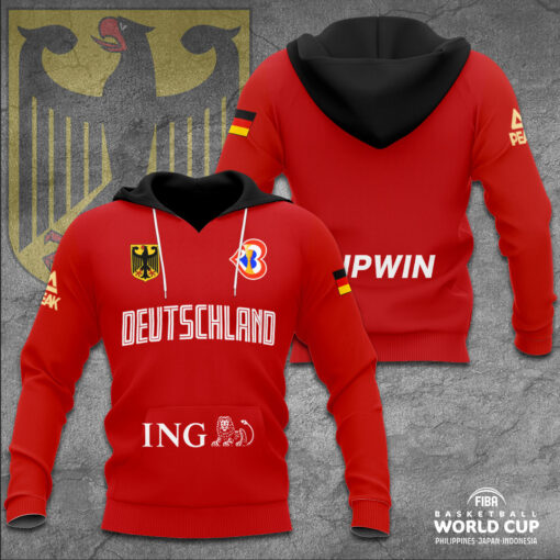 Germany Mens National Basketball Team Hoodie WOAHTEE231123S4