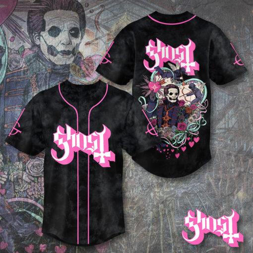 Ghost Band baseball jersey WOAHTEE281123S2