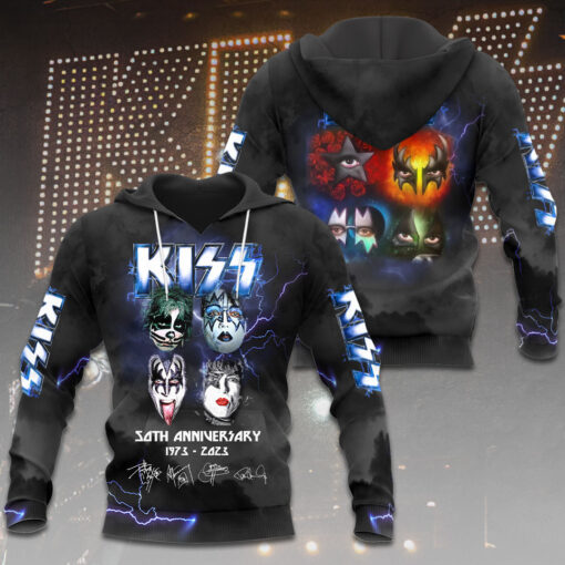 Kiss Band 50TH Anniversary Hoodie WOAHTEE131123S2