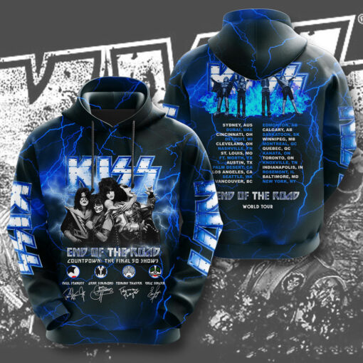 Kiss Band The Final 50 Shows Hoodie WOAHTEE241123S2