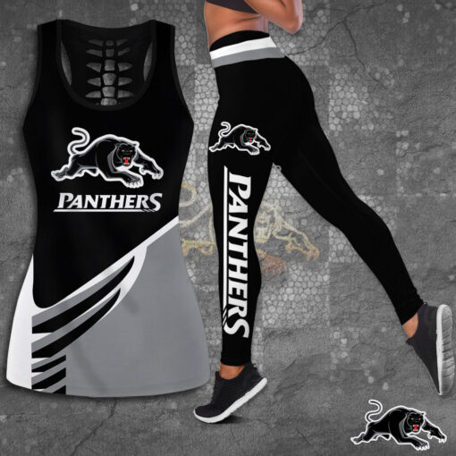 Penrith Panthers Tank Top Leggings set WOAHTEE091123S3