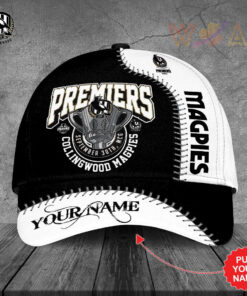 Personalized AFL Premiers Collingwood FC Hat Cap WOAHTEE031123S3