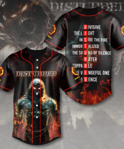 Disturbed jersey WOAHTEE1223ZP