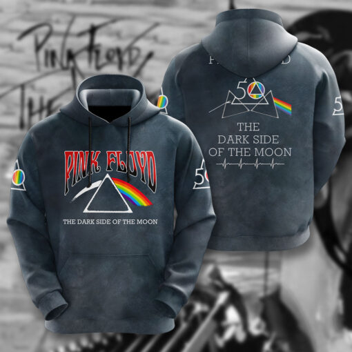 Pink Floyd Navy Hoodie WOAHTEE1223SQ
