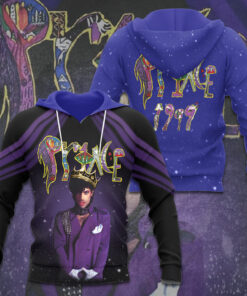 Prince 3D Purple Blue Hoodie WOAHTEE1223S