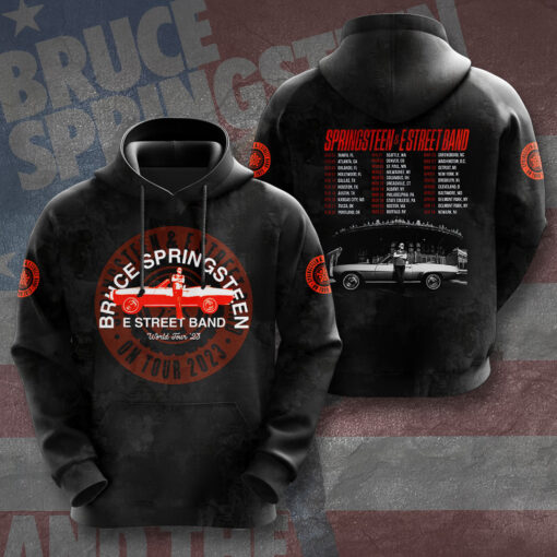 Bruce Springsteen Hoodie WOAHTEE0124U