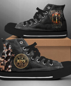 Kiss Band High Top Canvas Shoe WOAHTEE0124XC Design 02