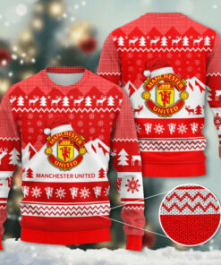 Manchester United Ugly Christmas Sweater WOAHTEE0124E