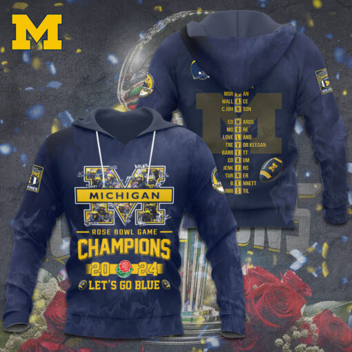 Michigan Wolverines Football Hoodie WOAHTEE0124SW