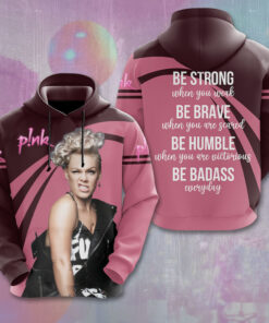 Pink Hoodie WOAHTEE0124XF