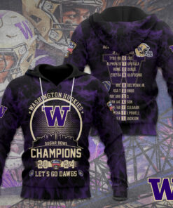 Washington Huskies Football Hoodie WOAHTEE0124SS