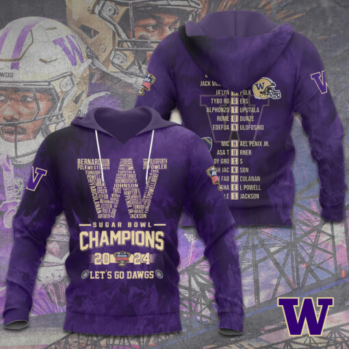 Washington Huskies Football Hoodie WOAHTEE012SK