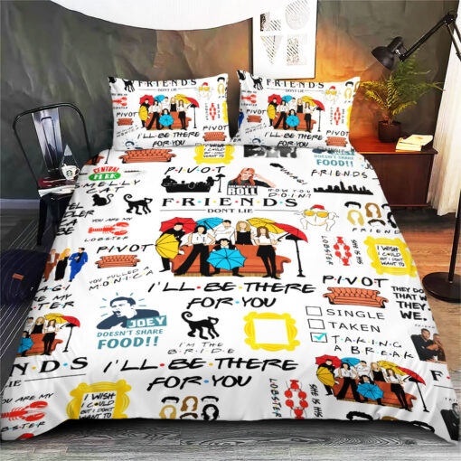 Friends bedding set duvet cover pillow shams WOAHTEE0224A