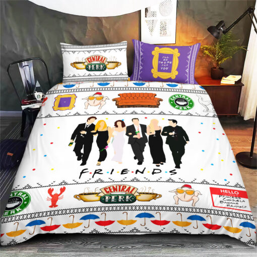 Friends bedding set duvet cover pillow shams WOAHTEE0224H